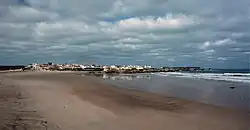 Vista do Baleal a partir da Praia do Baleal (Norte).