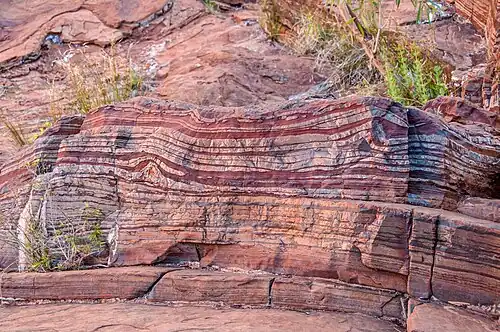 Formação Ferrífera Bandada (Karijini National Park, Western Australia)
