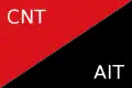 Bandeira da CNT-AIT