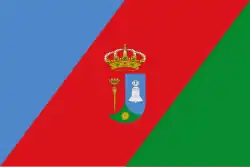 Bandeira de Villares de la Reina