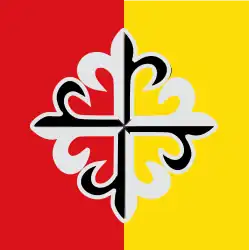 Bandeira de Aldeanueva de Santa Cruz