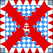 Bandeira de Caravaca de la Cruz