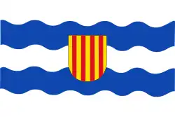 Bandeira de Paracuellos de Jiloca