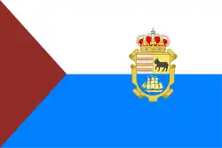 Bandeira de Puerto del Rosario