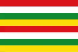 Bandeira de Santibáñez de Vidriales