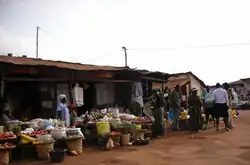 Marché A em Bangangté, Camarões