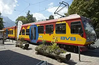 Composição de 2001 na Estação Barboleusaz