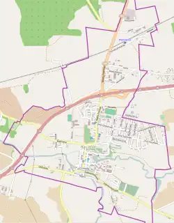 Localização de Barczewo na Polónia