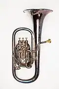 British style baritone with three valves by Boosey & Hawkes