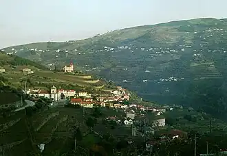 Barqueiros, Mesão Frio: panorâmica.