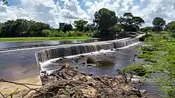 Barragem Poço das Colheres, sobre o Rio Itapicuru.