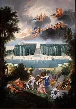 "Bassin de Neptune" de Jean Cotelle, c. 1693.