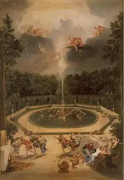 "Bassin de l'Encélade" de Jean Cotelle, c. 1693.