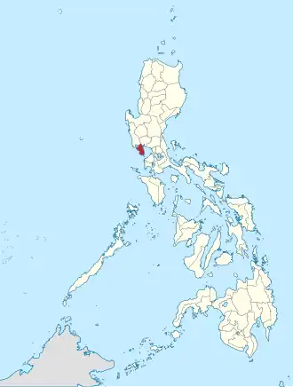 Bataan na Luzon Central Coordenadas : 14°40'48"N, 120°27'0"E