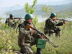 Soldados da Romênia.