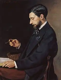 Retrato de Edmond Maître, 1869