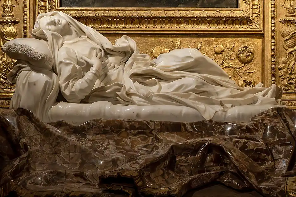 "Beata Ludovica Albertoni", de Bernini