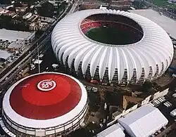 Estádio Beira-Rio, local da primeira partida.