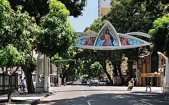 Arco do Círio na Avenida Nossa Senhora de Nazaré