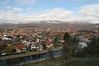 Vue générale de Bela Palanka