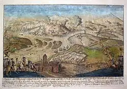 Cerco austríaco de Belgrado em 1789.