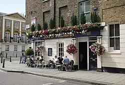 Bar típico em Belgravia.