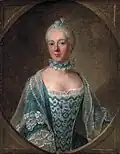Isabelle de Charrière, retrato por Guillaume de Spinny (1759)