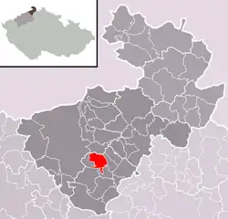 Localização de Benešov nad Ploučnicí