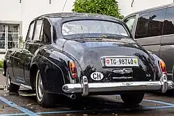 Bentley S3, vista traseira