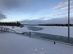 Central hidroelétrica em Bergnäs