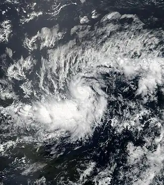 imagem ilustrativa de artigo Furacão Beryl (2018)