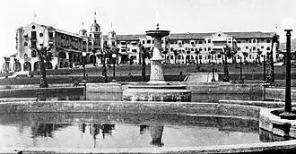 O hotel em 1913