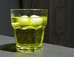 Cedrata, uma bebida refrescante italiana feita com cidra.