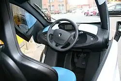 Interior do veículo.