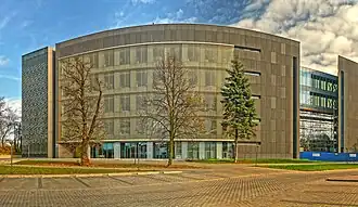 Prédio do Departamento de Biotecnologia da Universidade Católica