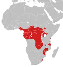 Faixa de distribuição