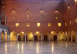 O Salão Azul (Blå hallen)