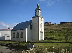 A velha igreja de Blönduós