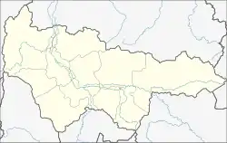 Localização de Niagan (Nyagan)