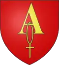 Brasão de armas de Aubenas-les-Alpes