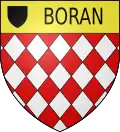 Brasão de armas de Boran-sur-Oise