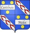 Brasão de armas de Castelnau-de-Médoc