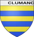 Brasão de armas de Clumanc