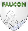 Brasão de armas de Faucon-de-Barcelonnette