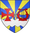 Brasão de armas de Sainte-Cécile