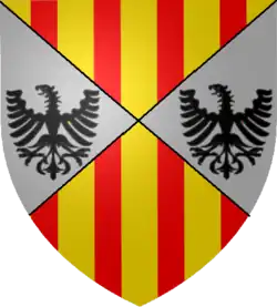 Armas da dinastia aragonesa do reino da Sicília