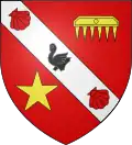 Brasão de armas de Tourcelles-Chaumont
