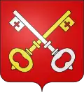 Brasão de armas de Saint-Maurice-de-Gourdans