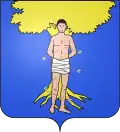 Brasão de armas de Saint-Sébastien-d'Aigrefeuille