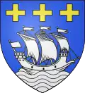 Brasão de armas de Bernières-sur-Mer